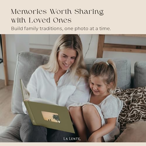 Premium Scrapbook Album with Window and Writing Space