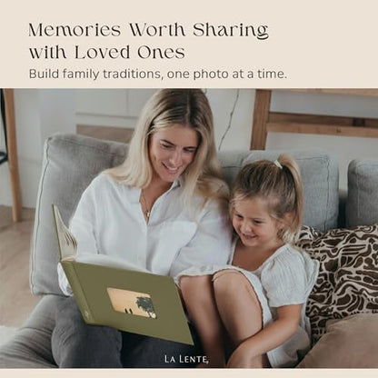 Premium Scrapbook Album with Window and Writing Space