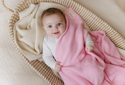 100% Organic Cotton Baby Blanket