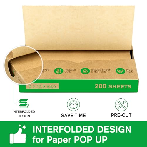 Precut POP UP Deli Paper Sheet (200 Count)
