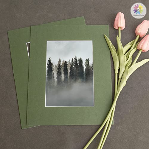 Mat Board Center 10 Pack 8x10 Photo Mats for 5x7 Picture