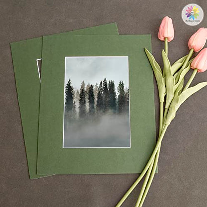 Mat Board Center 10 Pack 8x10 Photo Mats for 5x7 Picture