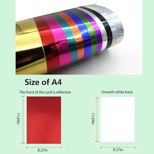 Metallic Cardstock Paper (15 Pack)