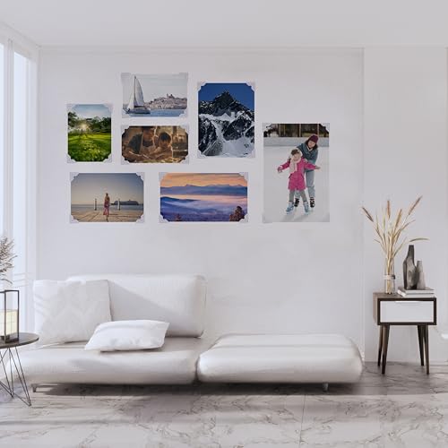 240 Pieces Photo Corners Self Adhesive Photo Corner Stickers