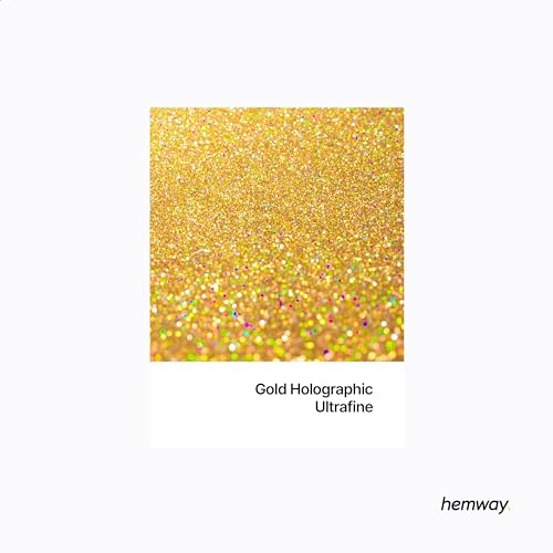 Resin Glitter Gold Holographic 100g Ultrafine (3.5274 Ounce)
