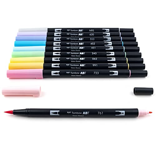 56187 Dual Brush Pen Art Markers (10 Count)