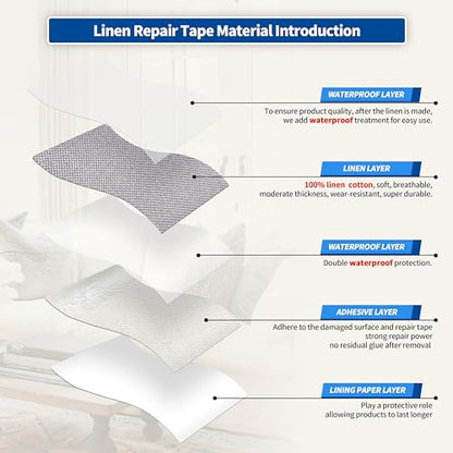 Linen Repair Patches