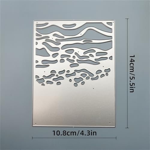 Geometric Cutting Die for Scrapbooking