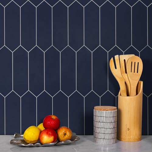 10 Sheet Long Hexagon Peel and Stick Backsplash (10 Count)
