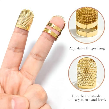4Pcs Sewing Thimbles