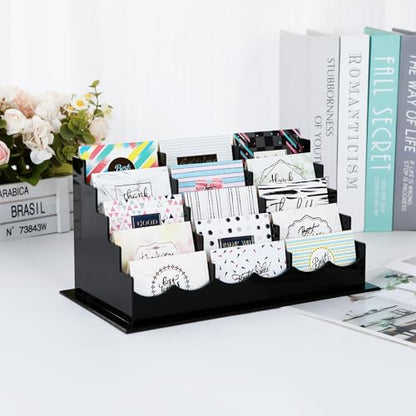 Business Acrylic Card Holder Display for Desk