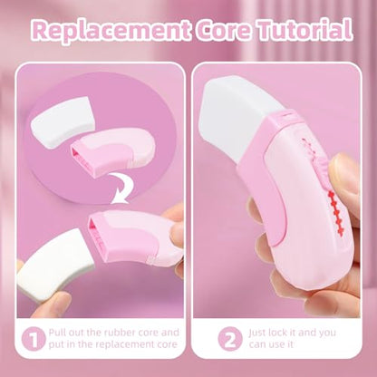 3+1 Pack Large Rubber Erasers Sliding Retractable Eraser (4 Count)