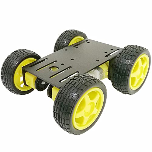 Professional 4WD Robot Smart Car Chassis Kit C101 with Speed Encoder TT Motor
