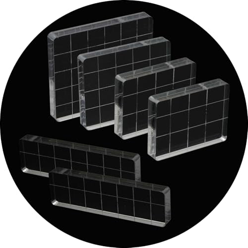 6 Pack Clear Stamp Blocks (6 Count)