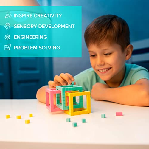 Mini Magnetic Blocks for Kids 6+ (60 Count)
