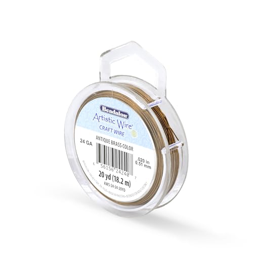 24 Gauge Tarnish Resistant Colored Copper Craft Wire (60 Foot)