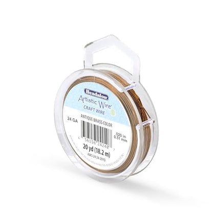24 Gauge Tarnish Resistant Colored Copper Craft Wire (60 Foot)