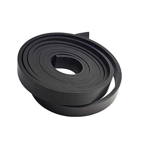 Thick Solid Neoprene Rubber Strips 1 (10 Foot)