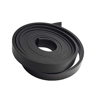 Thick Solid Neoprene Rubber Strips 1 (10 Foot)