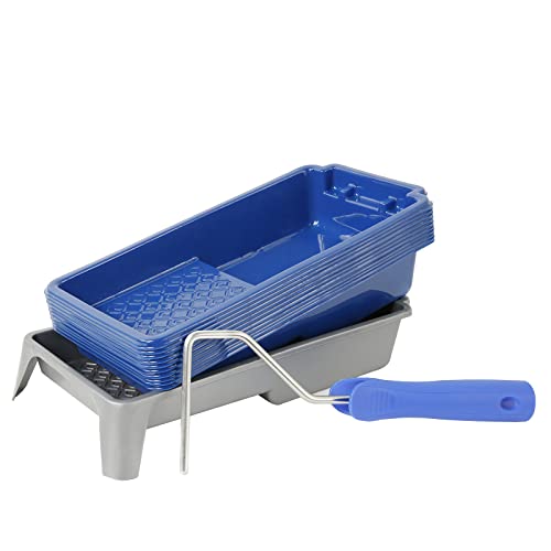 4 Inch Paint Tray with Liners 12 (12 Count)
