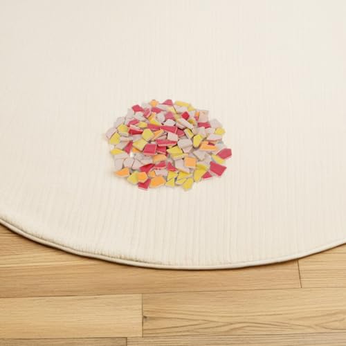 Mosaic Ceramic Fragments Craft Tiles Broken Tiles for Mosaics DIY Porcelain Pieces Unique Art Easy Maintenance