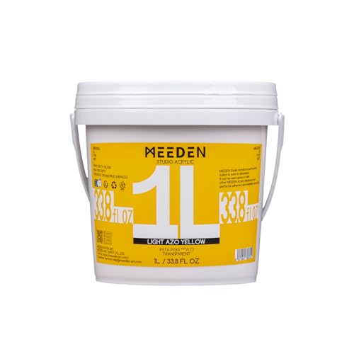 Light AZO Yellow Acrylic Paint (33.8 Fl Oz)