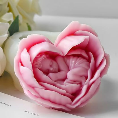 Flower Candle Mold