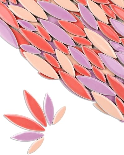 200g Ceramic Petals Bulk Mosaic Tiles for Craft