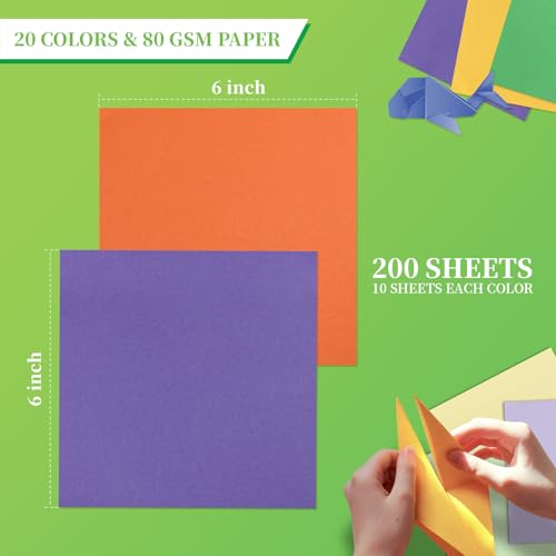 200 Sheets Origami Paper