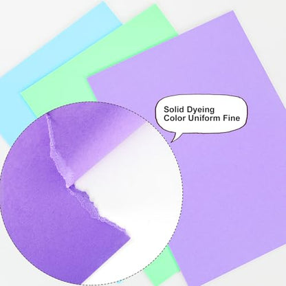 75 Sheets Colored Cardstock Paper 11"x17" (75 Count)