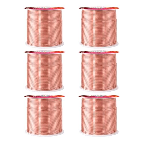 20 Gauge Rose Gold Tone Combo Anodized Aluminum Craft Wire (450 Foot)