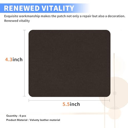 Sofa Fabric Repair Patch (6 Count)