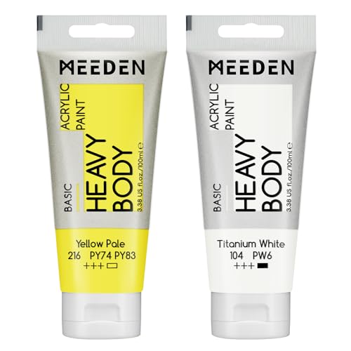 Acrylic Paint Yellow Pale (6.76 Fl Oz)