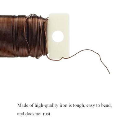 22Gauge Coffee Color Metal Floral Wire (345 Foot)