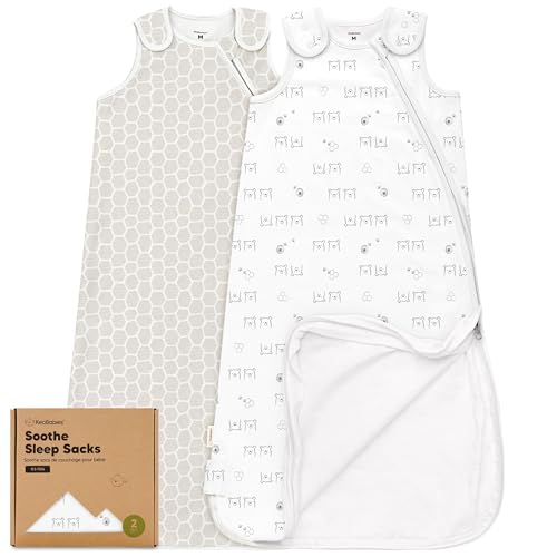 2 Pack Organic Baby Sleep Sacks