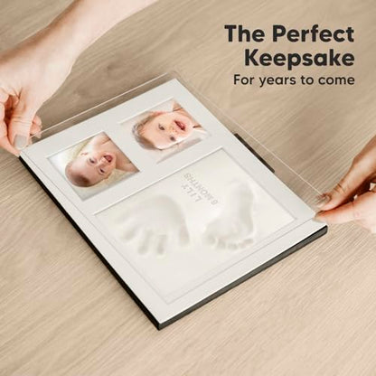 Baby Hand and Footprint Kit Quick Dry Clay Baby Footprints