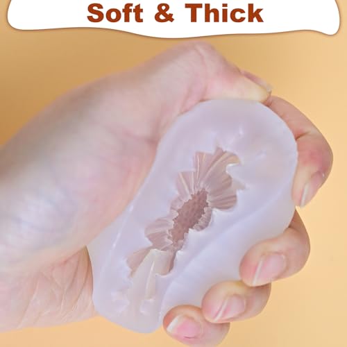 Daisy Candle Molds (4 Count)