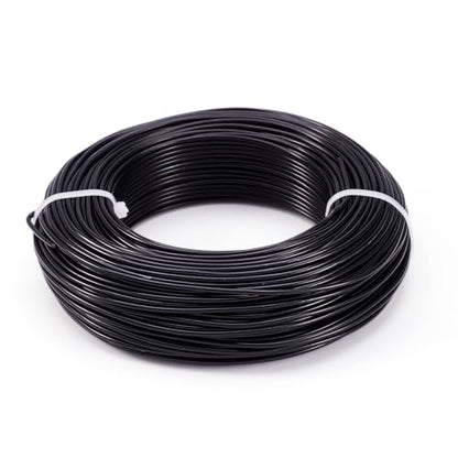180 Feet 12 Gauge Aluminum Wire Black Bendable Metal Craft Wire for Beading Jewelry Craft Making (180 Foot)