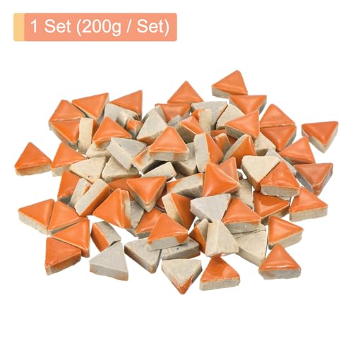 200g Ceramic Mosaic Tiles for Crafts Bulk