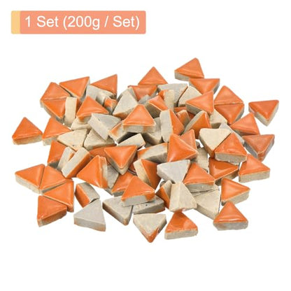 200g Ceramic Mosaic Tiles for Crafts Bulk