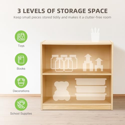 Montessori Toy Shelf (2 Count)