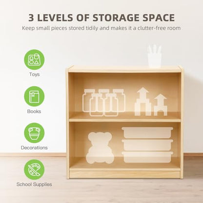 Montessori Toy Shelf (2 Count)
