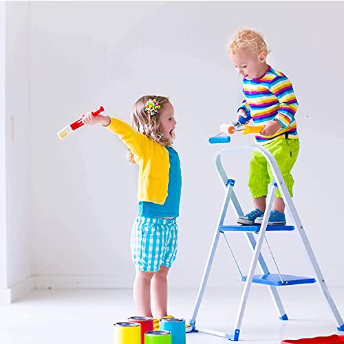 Mini Foam Paint Roller Painting Decorating Touch Up Trim Kit 2 inch Small Paint Roller Tray Set with High