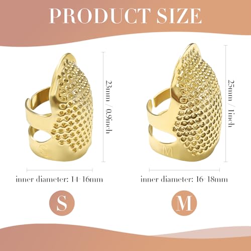 4Pcs Sewing Thimbles
