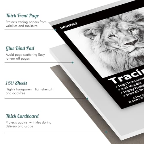 Tracing Paper 8.5x11 in (30 Count)