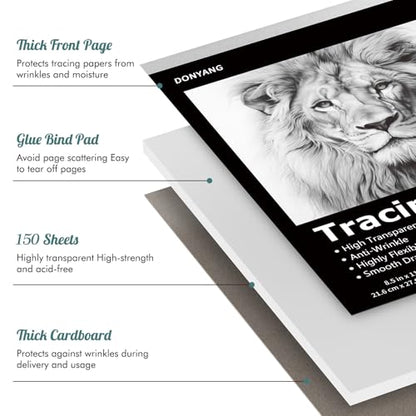 Tracing Paper 8.5x11 in (30 Count)