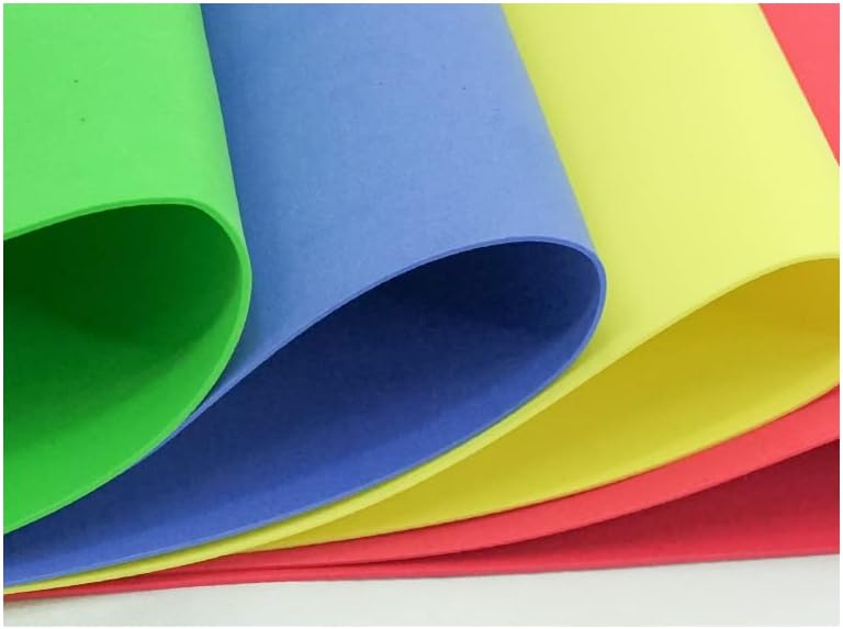 20 PCS EVA Foam Sheets DIY Handcraft Materials 1mm Thick 15.7 x 11.8 Inches Black EVA Foam Papers for Arts and Crafts - Crafty Corner
