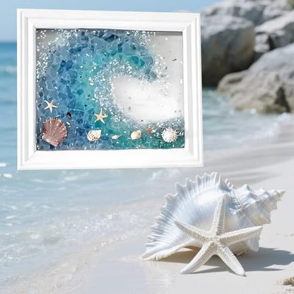 Mosaic Kit for Adults Ocean Inspired Sea Art (200 Count)