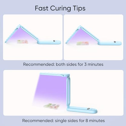 34 LEDs Cordless UV Light for Resin