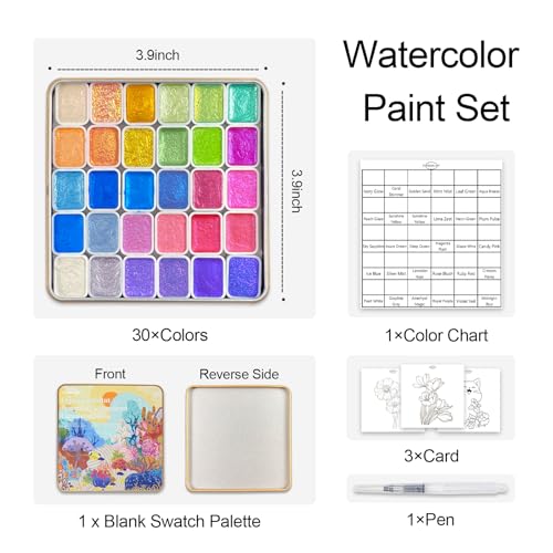 Mini Shifting Watercolor Paint Set